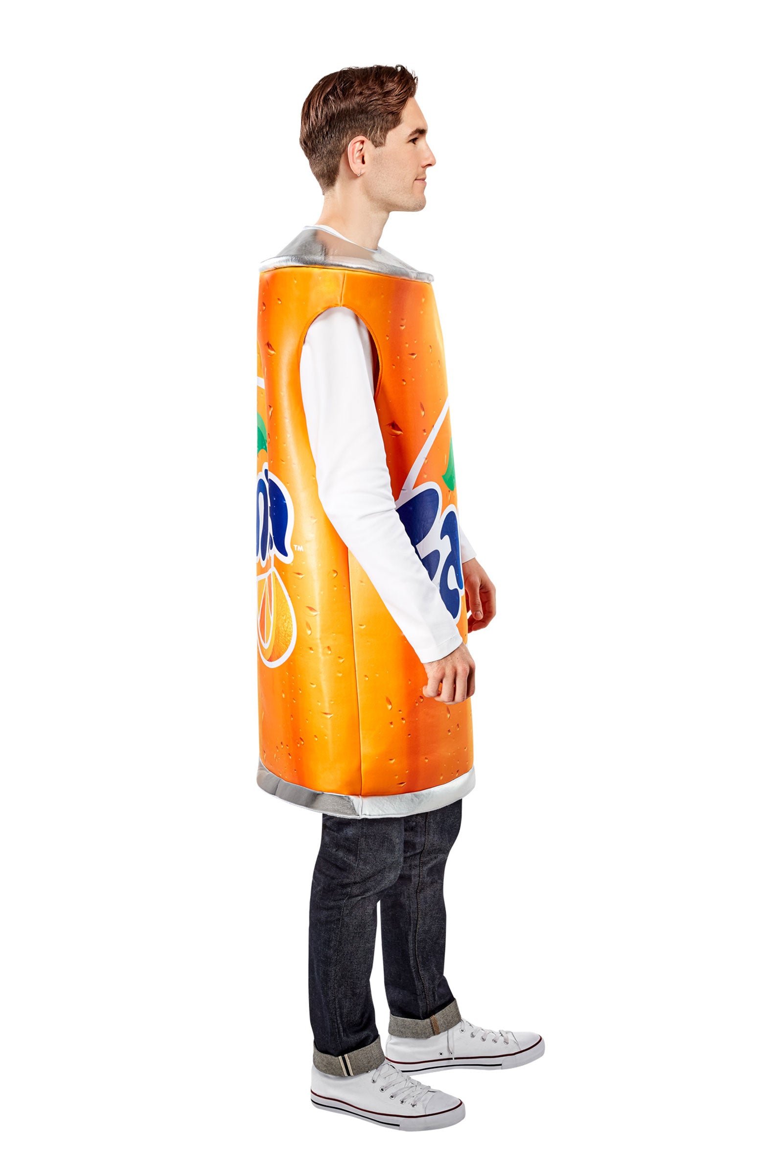 Orange Fanta Can Adult Costume