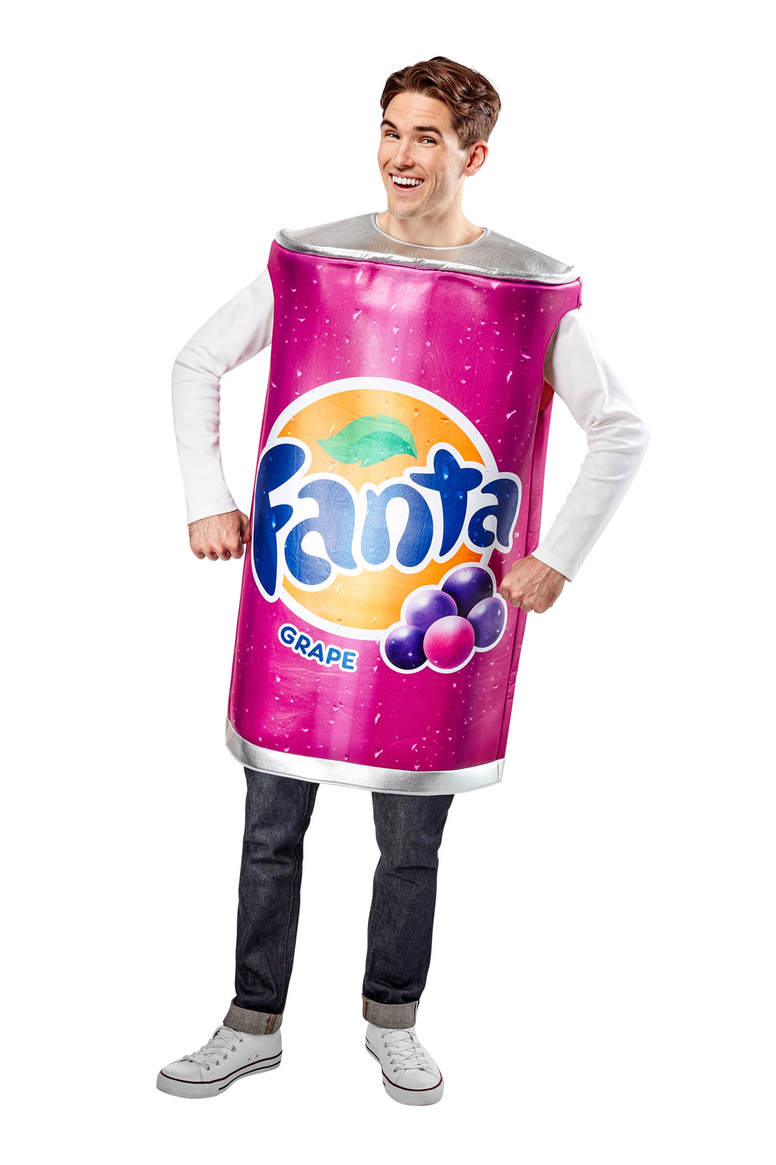 Grape Fanta Can Adult Costume