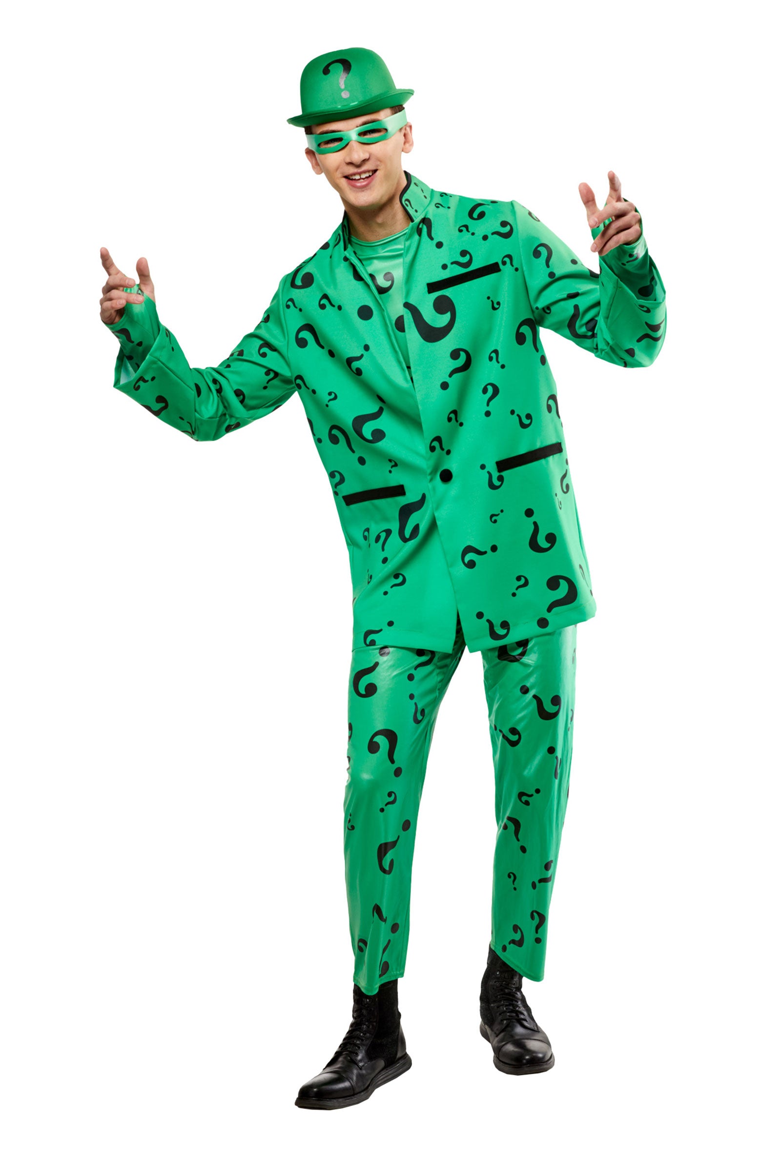 Riddler Deluxe Adult Costume – Rubies II LLC.