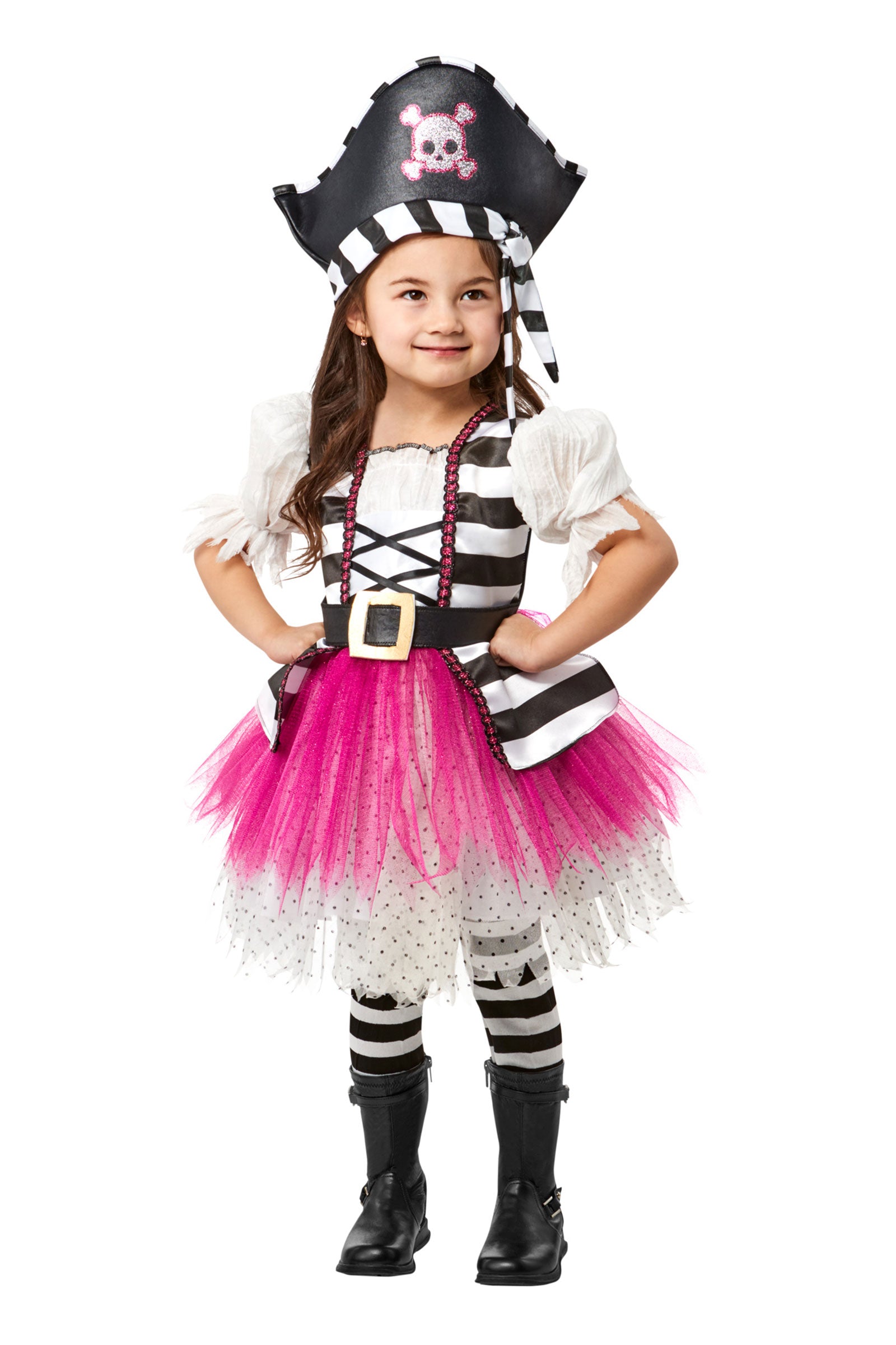 Little Pirate Girl Toddler Costume