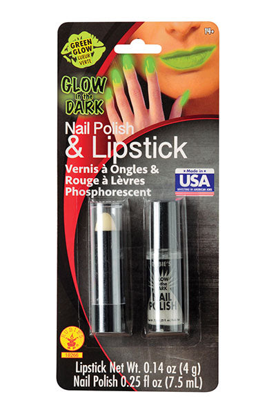 Lipstick and Nailpolish Set - Glow