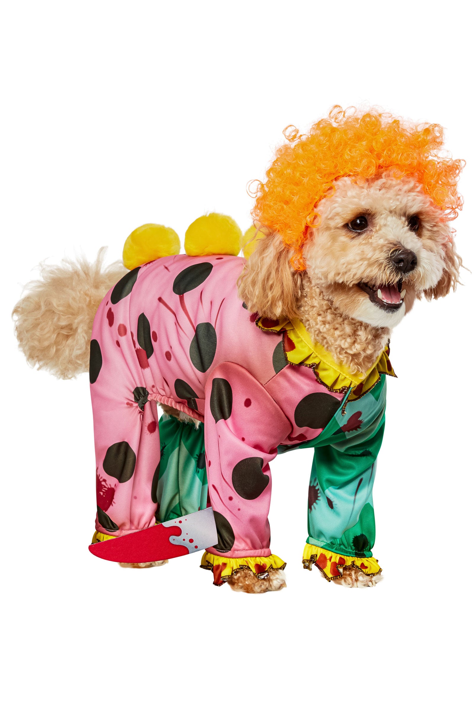 Killer Clown Pet Costume