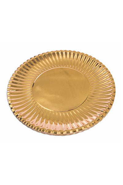 Paper Plates 7" Gold